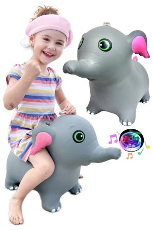 Kids Jumbo Elephant Inflatable Hopper Toy