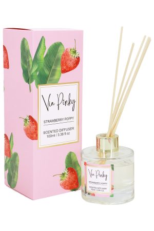 Strawberry Poppy Scented Diffuser - 100 ml