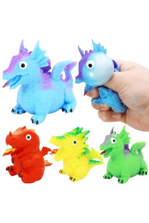 Dragon Jiggly Slime Filled Squishy - 12 Pcs