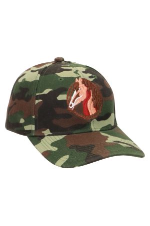 Lasso Horse Profile Acrylic Baseball Cap