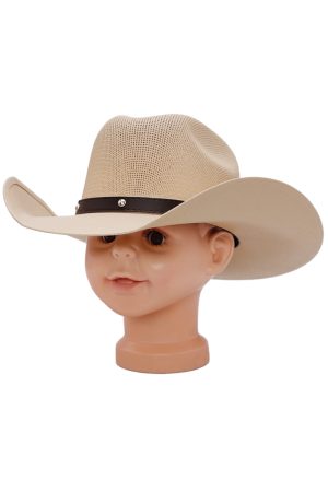 Kids Studded Belt Ventilated Elite Crafted Cowboy Hat
