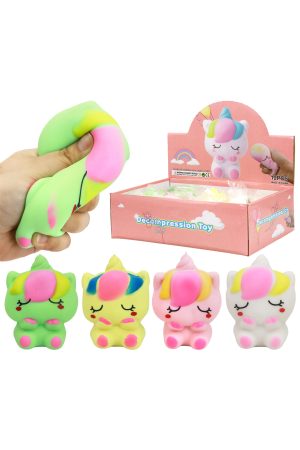 Sleepy Baby Unicorn Soft Slime Filled Squishy Toy