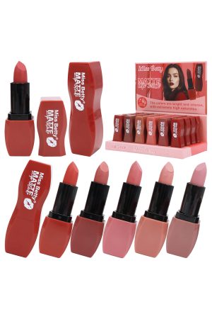 Classic Matte Assorted Rouge Tones Lipstick - 24 Pcs
