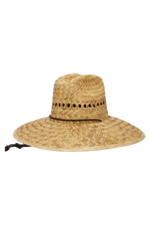 Quarter Horse Crown Straw Woven Lifeguard Hat