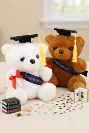 Graduation Teddy Bear Soft Stuffed Plush Doll - 8 Inch