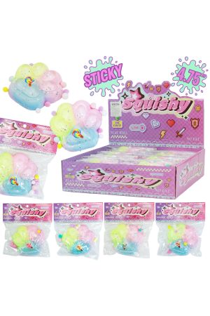 Jumbo Pastel Paw Ombre Mochi Sticky Squishy - 4.75 Inch