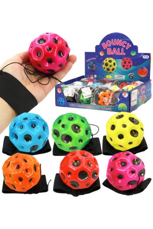 Solid Colorful Meteorite Return Gravity Ball