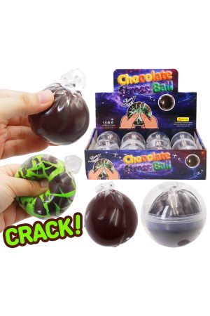 Chocolate Crispy Cracking Clay Squishy Ball