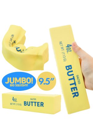 JUMBO Butter Slow Rising Foam Squishy - 9.5 Inch