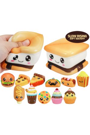Cute Food and Desserts Variety Slow Rising Foam Squishy