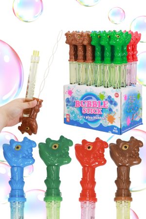 Colorful Dinosaur 5-Emission Hole Bubble Wand