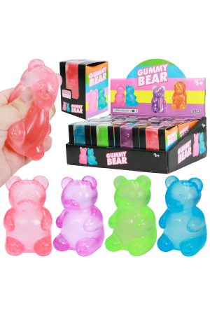 Mini Teddy Bear Thick Maltose Putty Filled Squishy