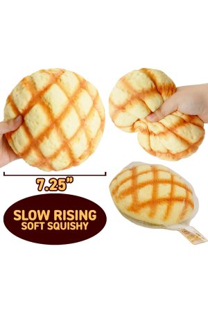 JUMBO Pineapple Bun Slow Rising Foam Squishy - 7 Inch
