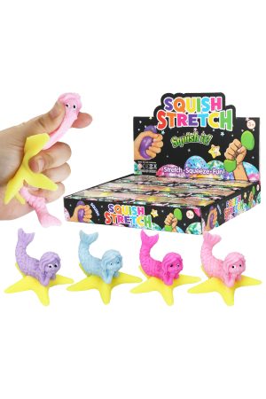 Mermaid Starfish Soft Matte Mochi Sensory Squishy Toy