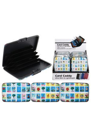 La Loteria Variety Glossy Card Holder Caddy Case