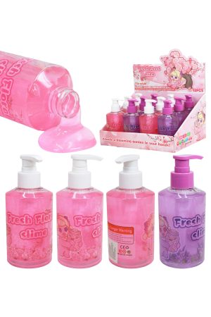 Cute Shimmery Jelly Slime Pump Bottle - 12 Count
