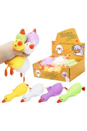 Flying Duck Fluffy Slime Filled TPR Squishy Toy
