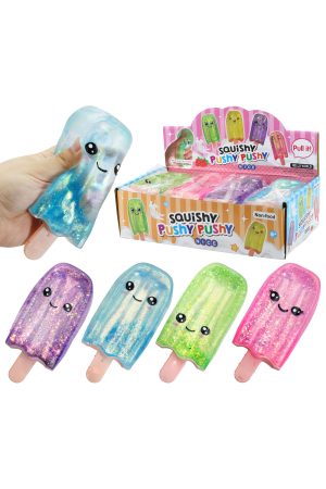 BIG Popsicle Glitter Maltose Putty Filled Squishy Toy