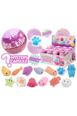 Mini Soft Stretchy Mochi Squishy Mystery Capsule Toy