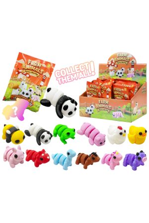 Farm Animals 3D Printed Mini Figurines Mystery Bag