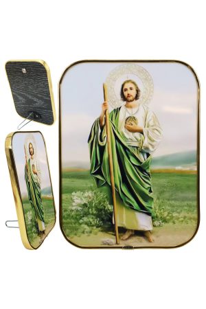 Saint Jude Religious Decorative Frame Stand