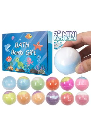 Mini 2 Inch Colorful Scented Gift Bath Bomb