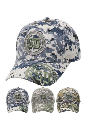 San Diego Circle Logo Digital Camo Six Panel Baseball Cap