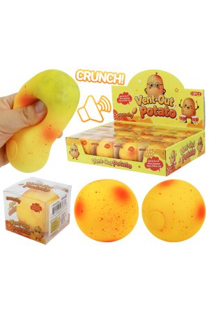Potato Ball Zero Rebound Crunchy Bead Slime Filled Squishy