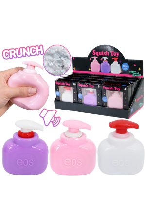 Soap Bottle Zero Rebound TPR Crunchy Bead Slime Squishy