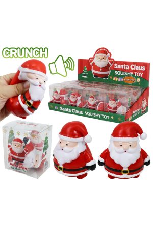Santa Zero Rebound TPR Crunchy Bead Slime Filled Squishy