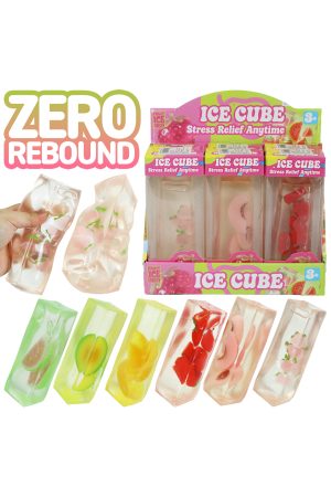 6-Count Fruit Butter Coconut Oil Jelly Zero Rebound Squishy