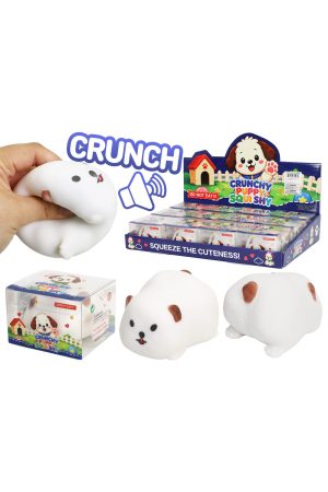 Puppy Dog Zero Rebound TPR Crunchy Bead Slime Squishy