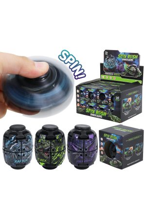 Dinosaur Press-to-Spin Spinning Fidget Sensory Toy