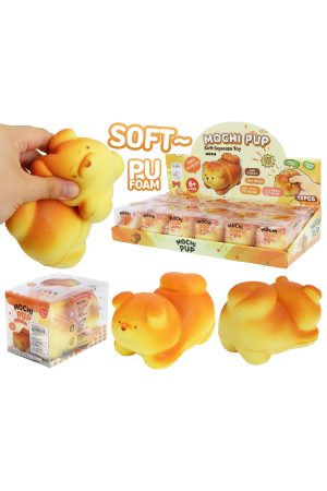 5 Inch Puppy Dog Bread Loaf Soft PU Foam Scented Squishy Toy