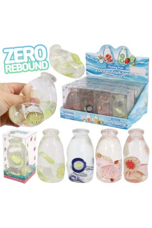 Fruit Drifting Bottle Coconut Oil Jelly Zero Rebound Squishy